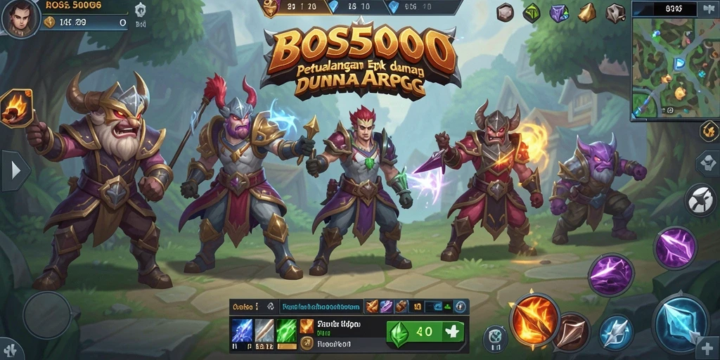 Tangkapan layar aksi menarik dalam gameplay ARPG yang mendebarkan.