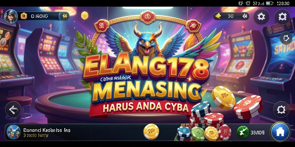 Screenshot permainan ELANG178 menampilkan aksi Kasino yang seru.