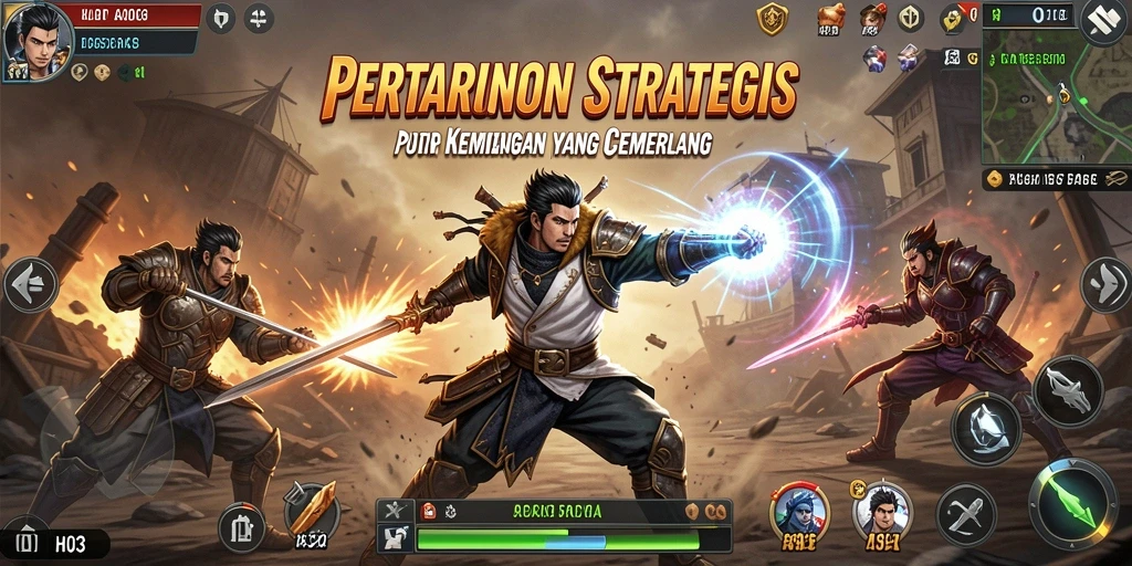 Tampilan gameplay H03 yang intens dan memikat.