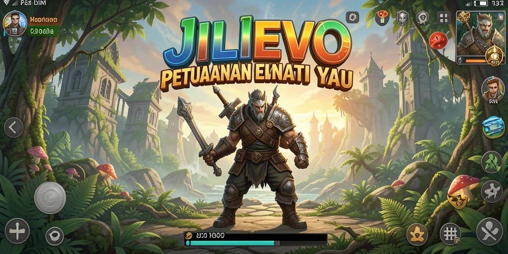 Tampilan gameplay JILIEVO yang menggugah semangat petualangan.