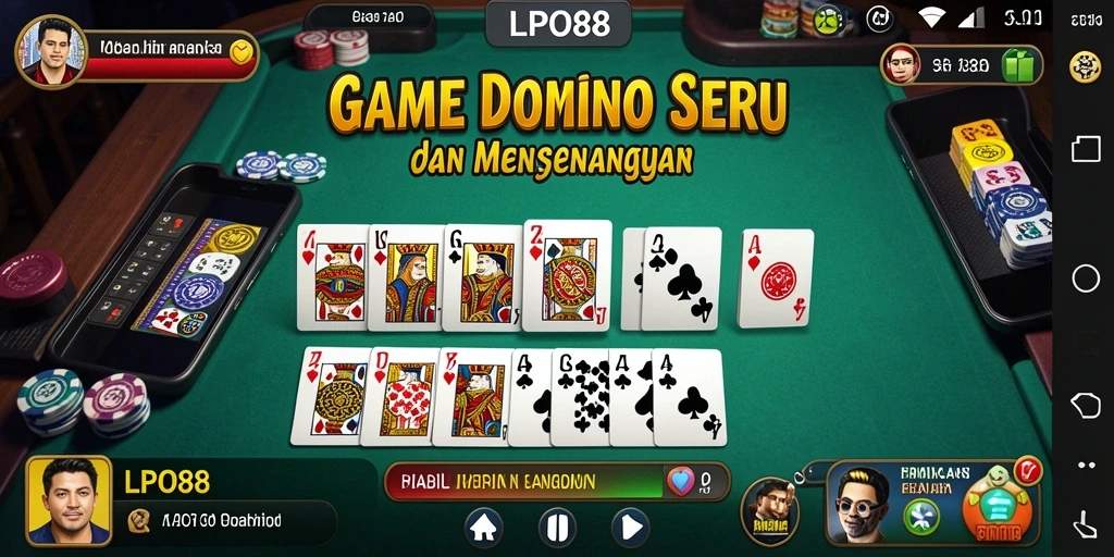 Tampilan gameplay seru di LPO88 dengan karakter pemain yang beragam.