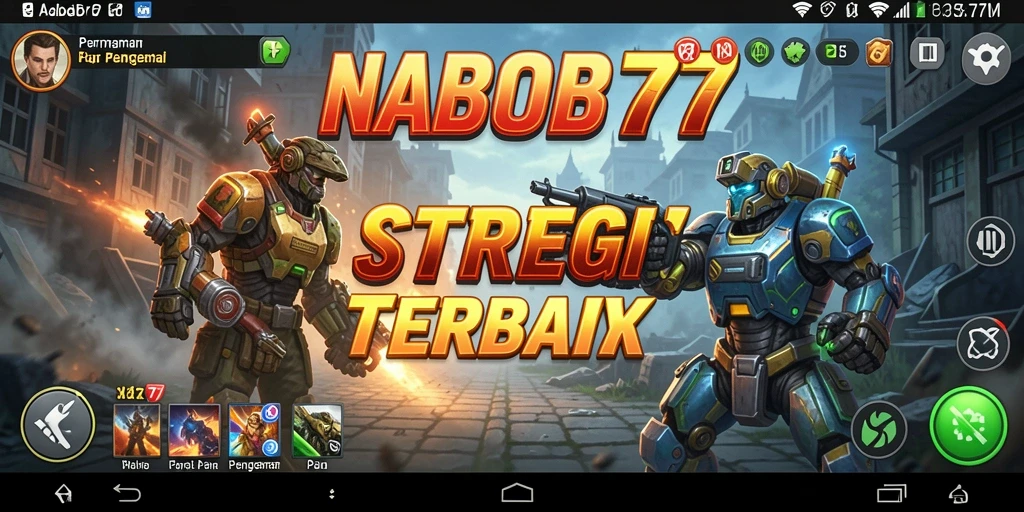 Tampilan gameplay seru dan strategis dalam NABOB77.