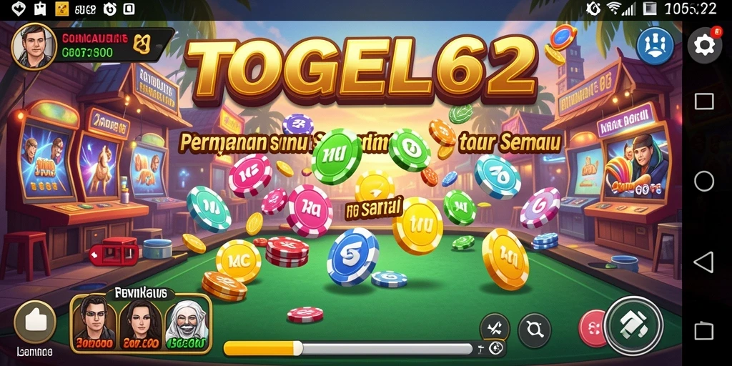Screenshot TOGEL62 menampilkan interaksi gameplay yang mengasyikkan.